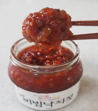 將圖片載入圖庫檢視器 강경 탕탕 비빔낙지 젓갈 Boiled octopus with spicy sauce180g
