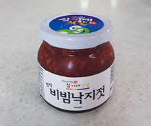 將圖片載入圖庫檢視器 강경 탕탕 비빔낙지 젓갈 Boiled octopus with spicy sauce180g
