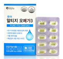 將圖片載入圖庫檢視器 유유제약 퓨어알티지오메가3 원조 (668mg x 60캡슐)
