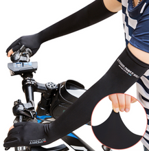 將圖片載入圖庫檢視器 손가락 마디까지 시원한 쿨 장갑토시
