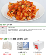 將圖片載入圖庫檢視器 맛있는 수제 전라도 가정식 깍두기 2kg / 3kg
