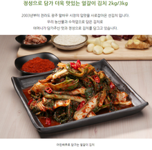 將圖片載入圖庫檢視器 맛있는 수제 전라도 가정식 국내산 얼갈이김치 2kg / 3kg
